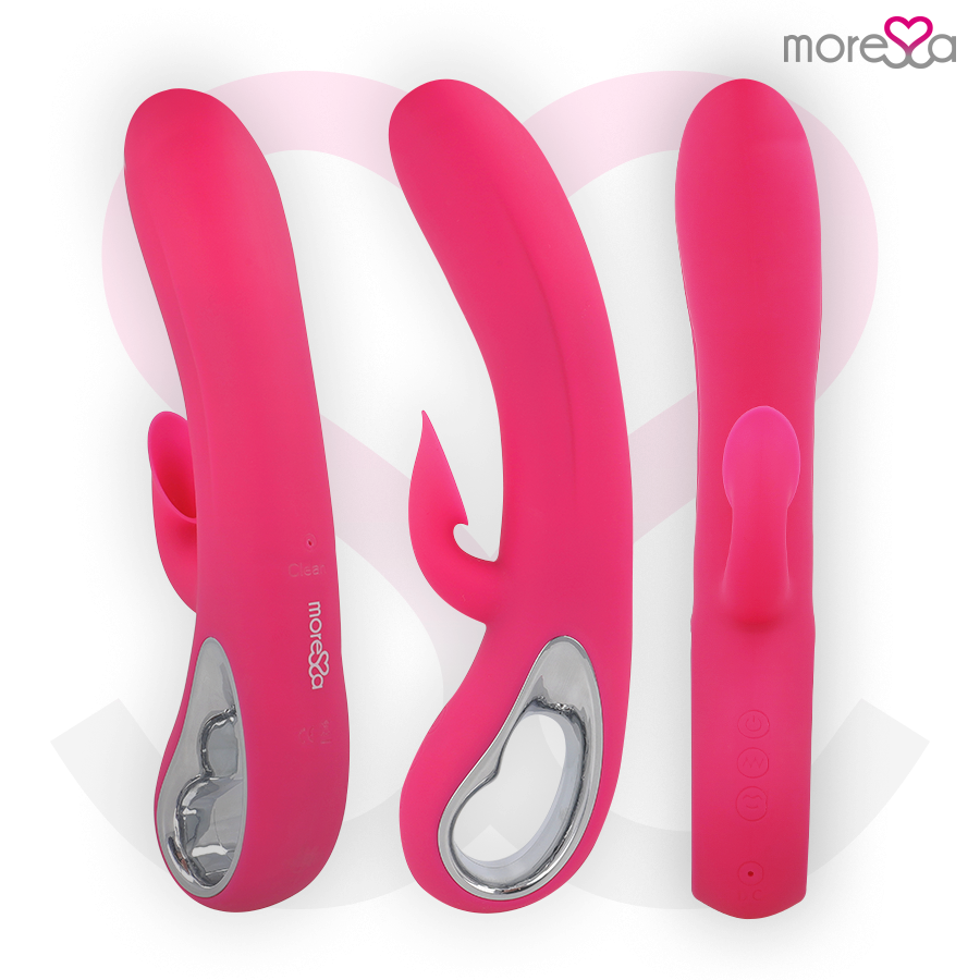 Moressa - dustin rechargeable en silicone premium