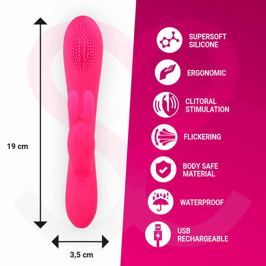 Moressa - gino rechargeable en silicone premium