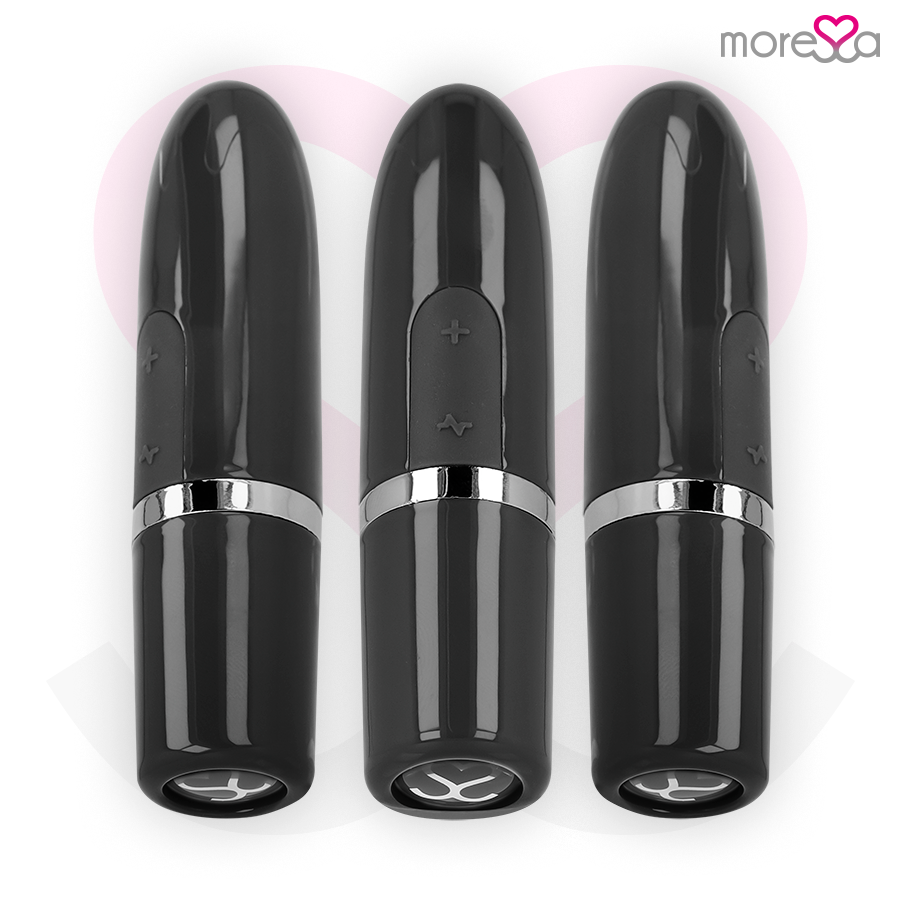 Moressa – Stimulateur Vibrant de Voyage Ivy – Noir