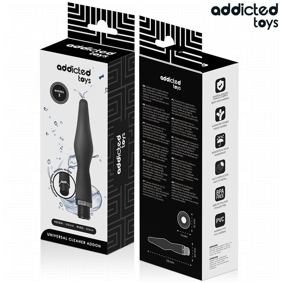 Nettoyeur Anal Adaptateur Universel Modèle 2 - Addicted Toys