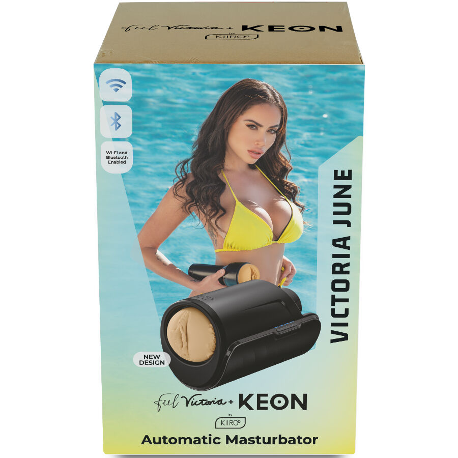 Kiiroo – Masturbateur Automatique Feel Victoria Keon WiFi Combo – Noir