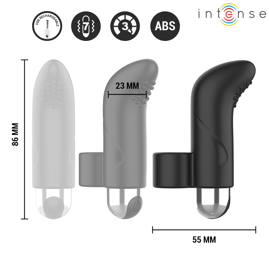 Stimulateur Doigt Damiano Rechargeable - Intense