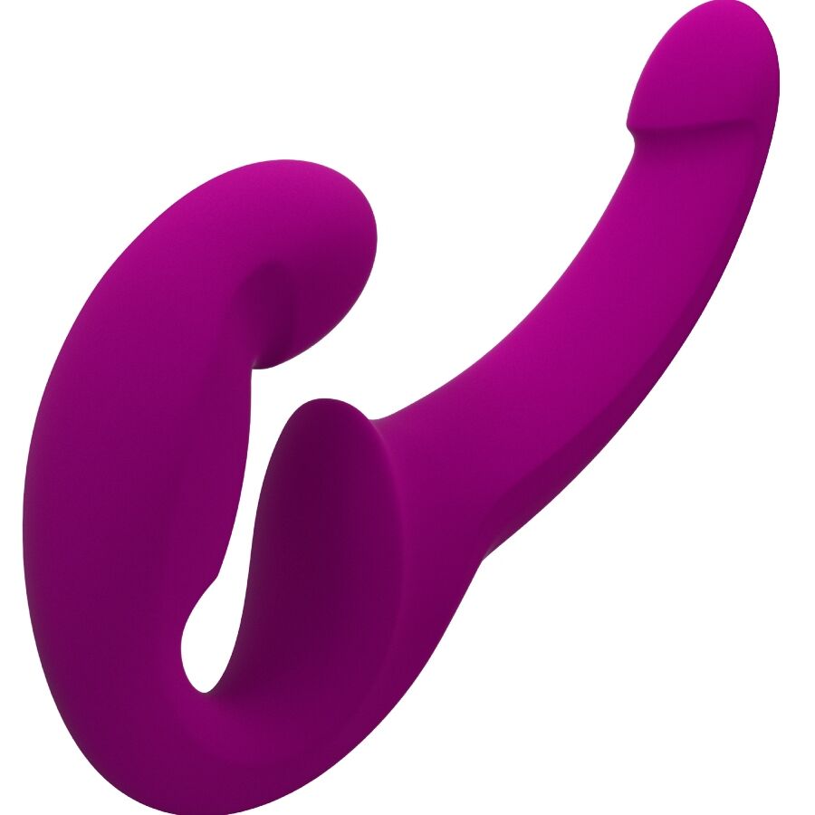 FUN FACTORY - SHARE LITE DOUBLE DILDO BLACKBERRY