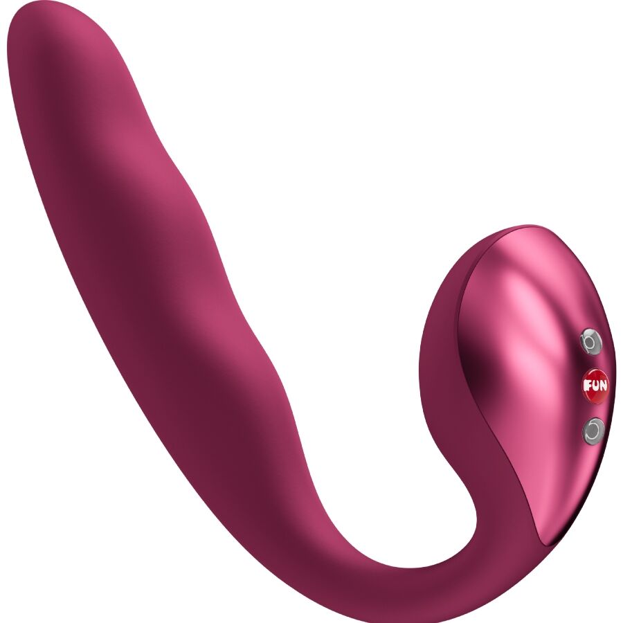 FUN FACTORY - ALLEGRO VIBRATEUR À DOUBLE IMPULSION D'AIR INSERABLE ROUGE VIN