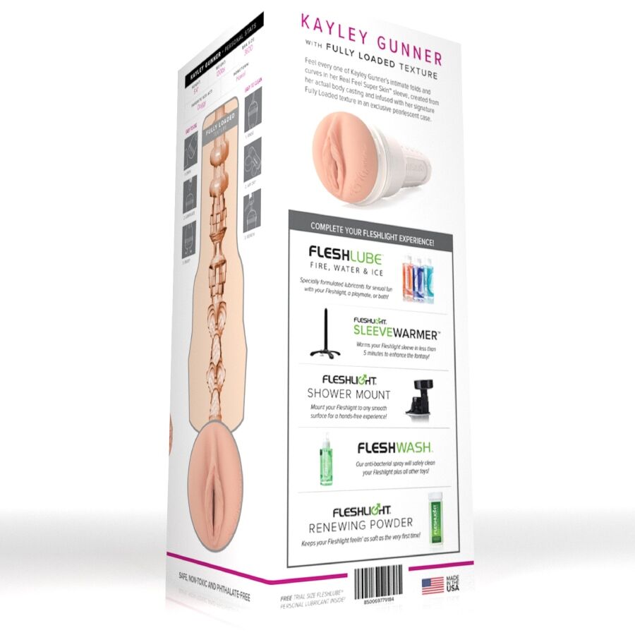 FLESHLIGHT - MASTURBATEUR VAGIN KAYLEY GUNNER