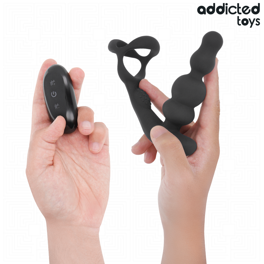 Masseur Prostate Rotatif Télécommandé - Addicted Toys