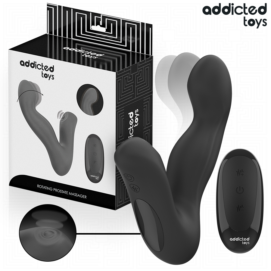 Masseur de Prostate Oscillant Mode Pulsation - Addicted Toys