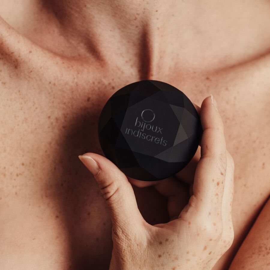 Bijoux Indiscrets - Vibromasseur Diamant vibrant Twenty One - Noir Mat