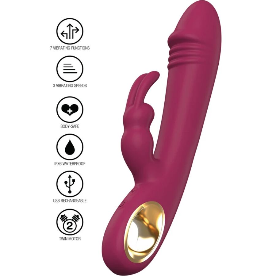 Vibromasseur Lapin Taygeta Double Stimulation - ToyJoy