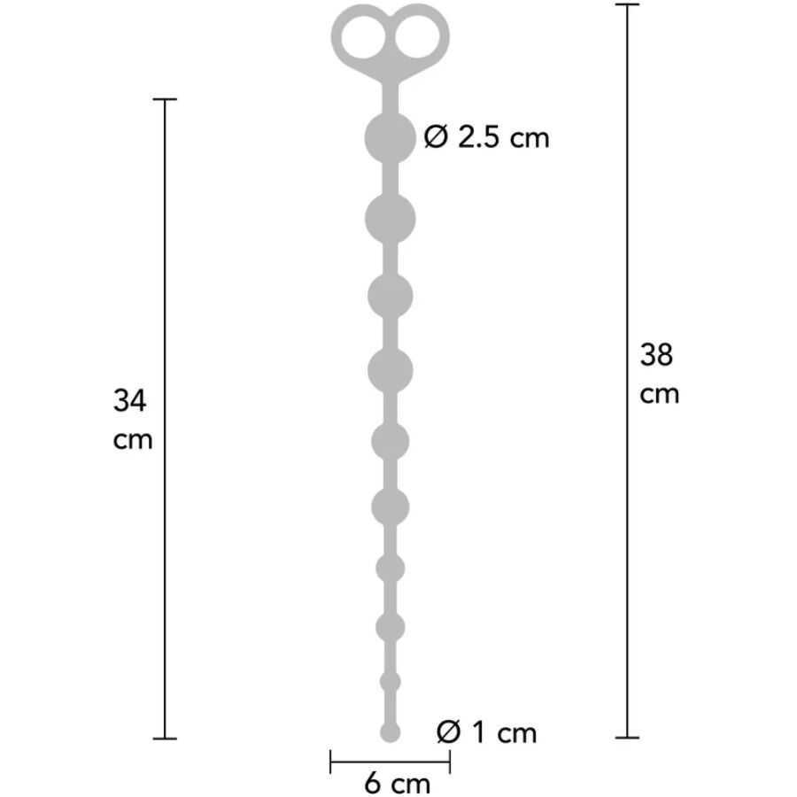 Boules Anales Flexibles Progressive Silicone - ToyJoy