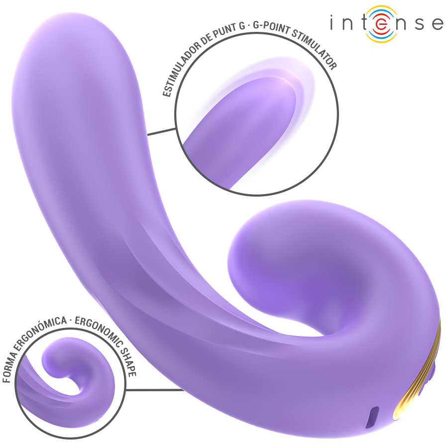 Stimulateur Clitoridien Meryl Double Vibration - Intense