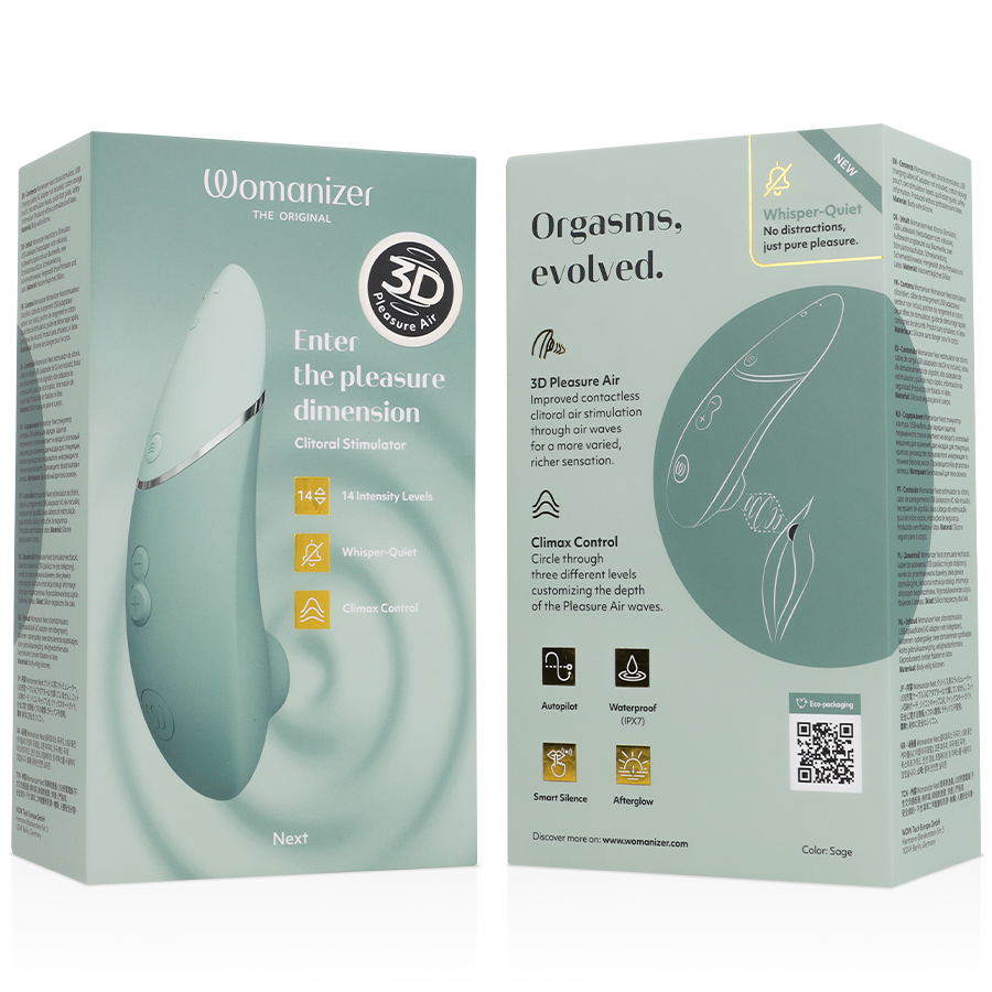 WOMANIZER - PROCHAIN STIMULATEUR CLITORIAL SAGE