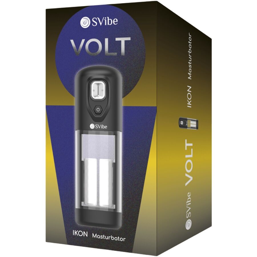 Masturbateur Ikon VOLT Chauffant et Vibrant - Snail Vibe