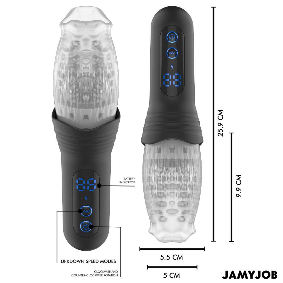 Masturbateur Automatique BLOW-R Poussée Rotation - JamyJob