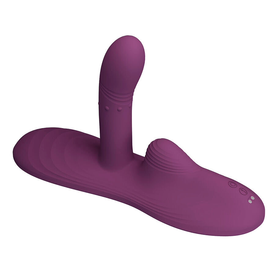Vibrateur Position Assise Luka avec Chauffant - Pretty Love