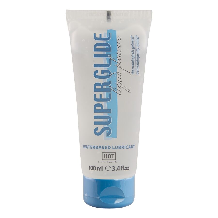 Lubrifiant SuperGlide Liquid Pleasure 100ml - HOT