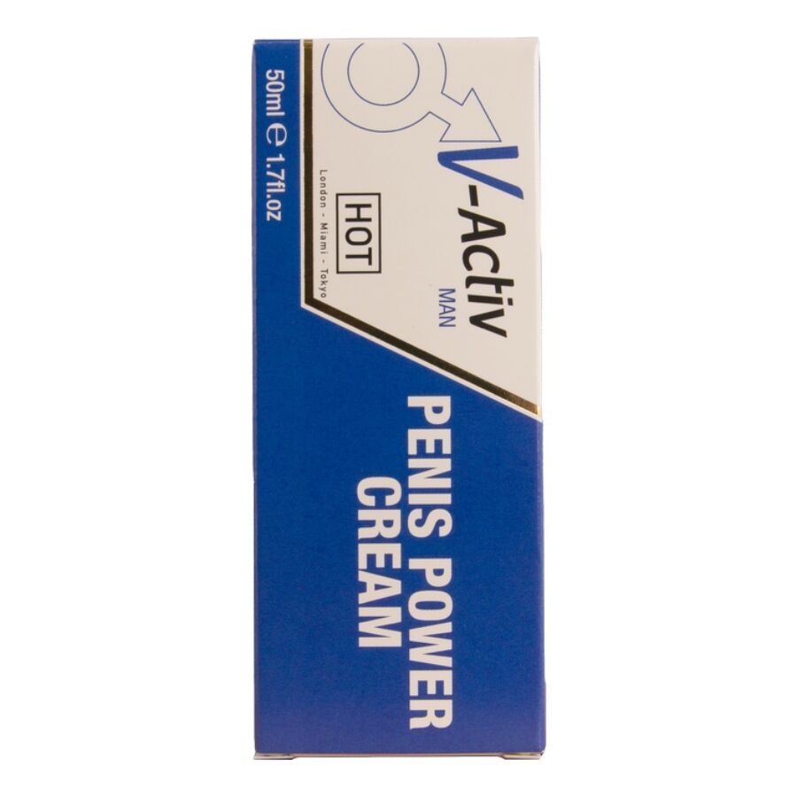 Crème Stimulante V-Activ Pour Hommes 50ml - Hot