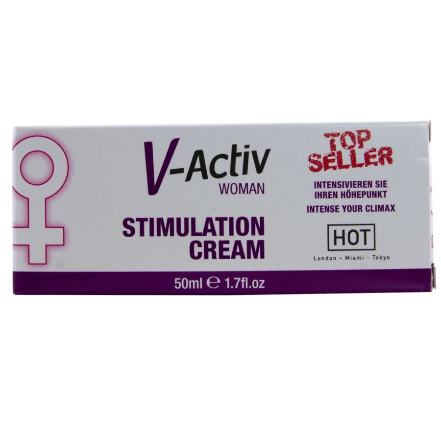 Crème Stimulante V-Activ pour Femmes 50ml - HOT
