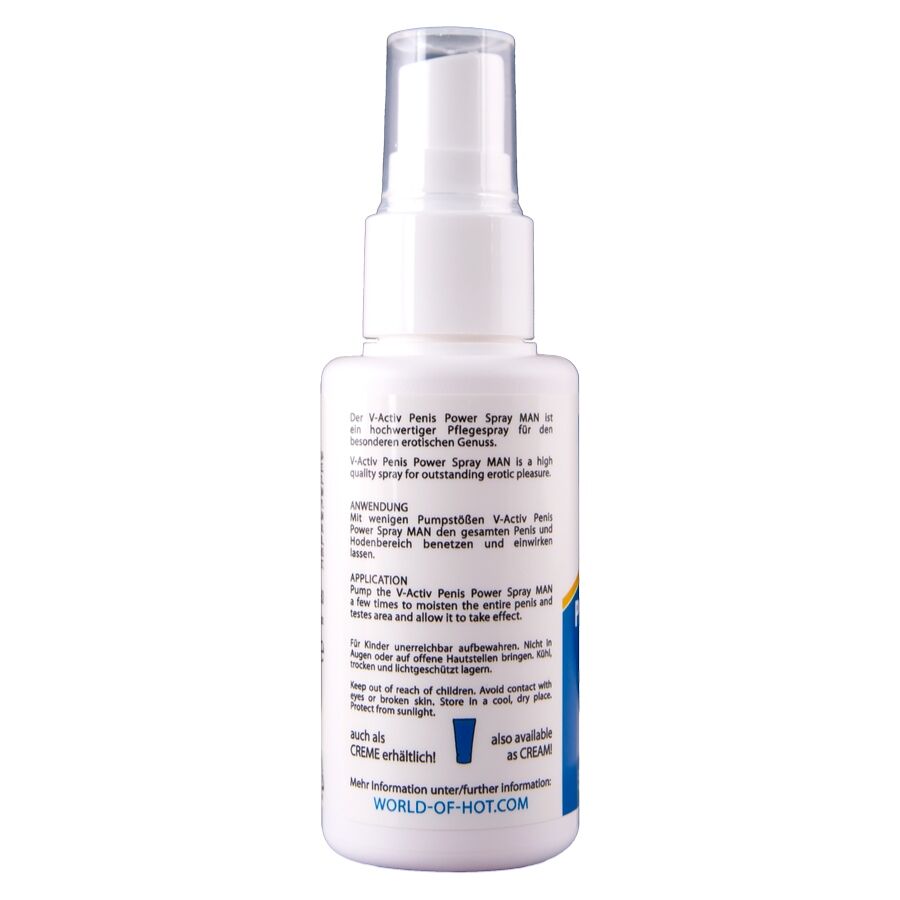 Spray Stimulant Hot V-Activ Pénis 50ml - Hot