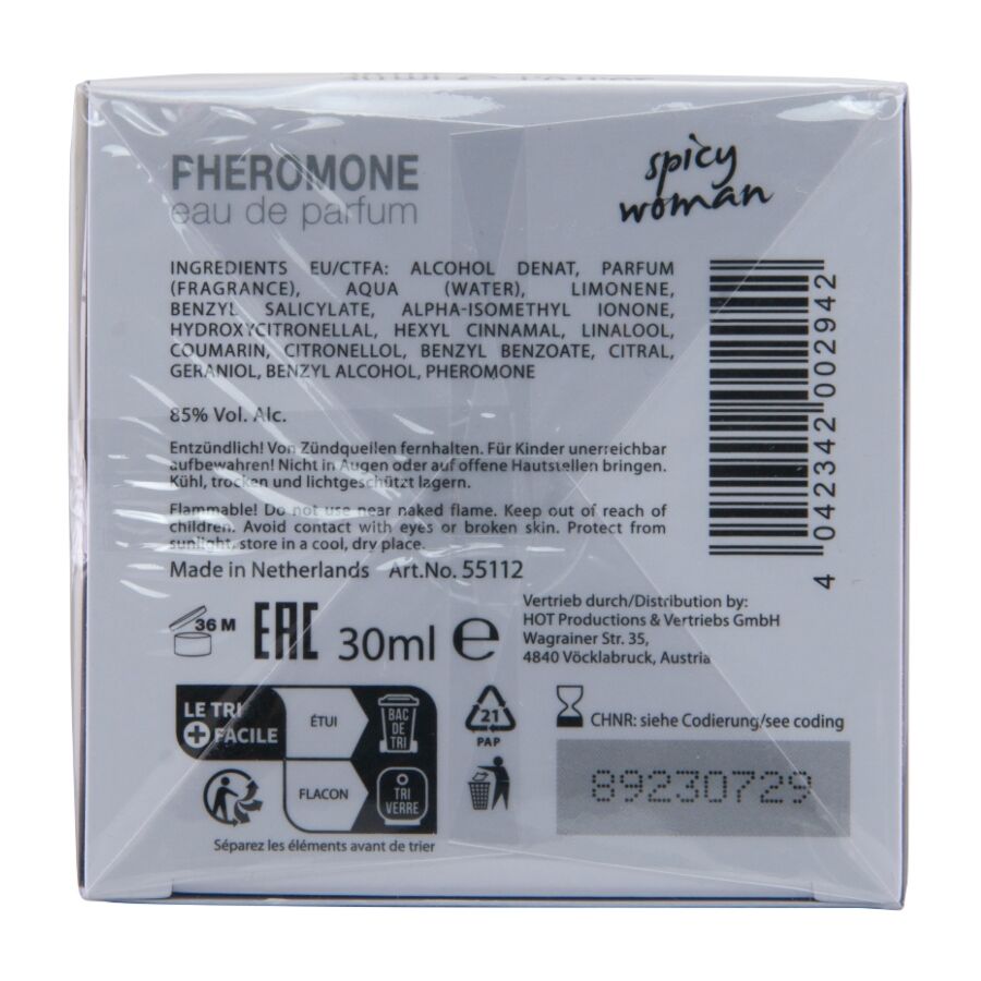 Parfum Phéromones Miami Spicy Woman 30ml - HOT