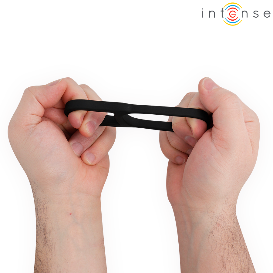 INTENSE - CONLETH ANNEAU PÉNIS DOUBLE RÉGLABLE MODÈLE 3
