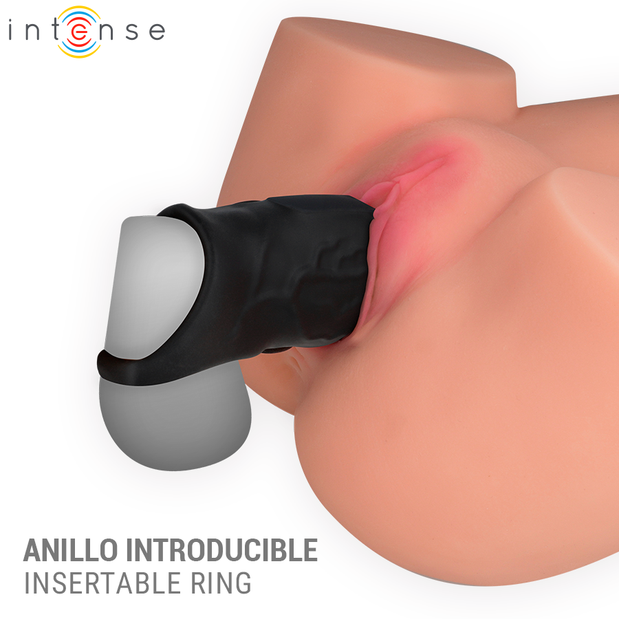 INTENSE - SEAN ANNEAU PÉNIS VIBRANT ET RÉGLABLE MODÈLE 13