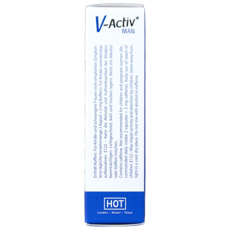 HOT - V-ACTIV CAPSULES HOMME 20 UNITÉS