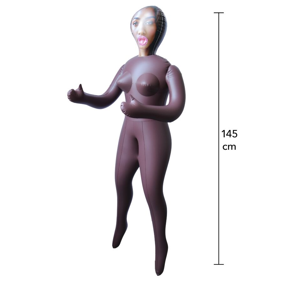 Poupée Gonflable Femme Noire 145 Cm Dirty Destiny - Hidden Desire - HIDDEN DESIRE