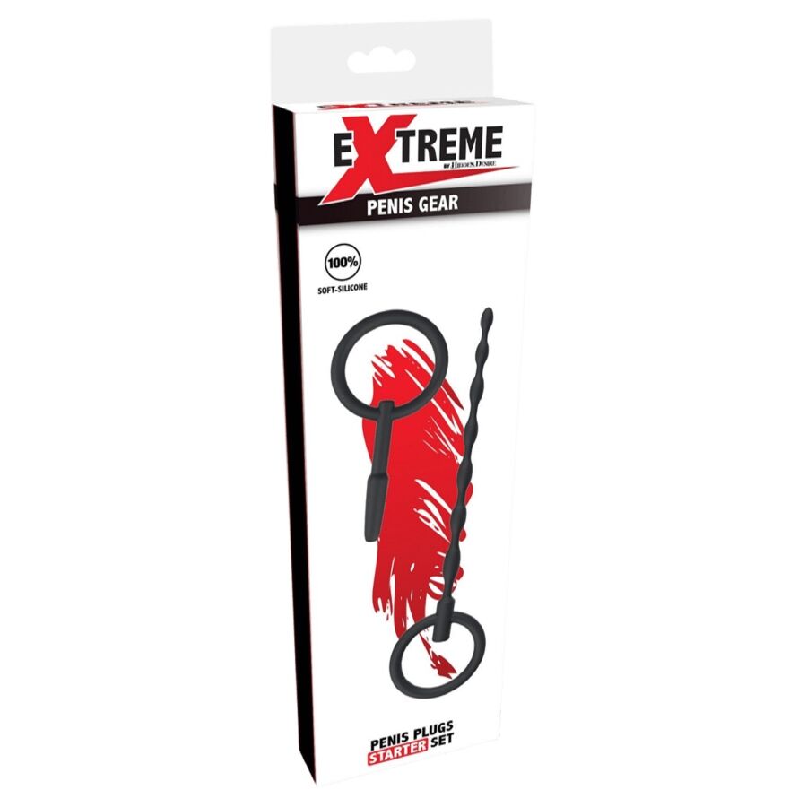 Kit Plugs Urétraux Extreme Starter Set 2 Pièces - Hidden Desire - HIDDEN DESIRE