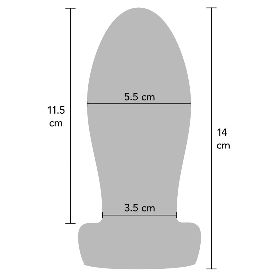 Plug Anal Heavy Stretcher Extreme Taille M - Hidden Desire - HIDDEN DESIRE