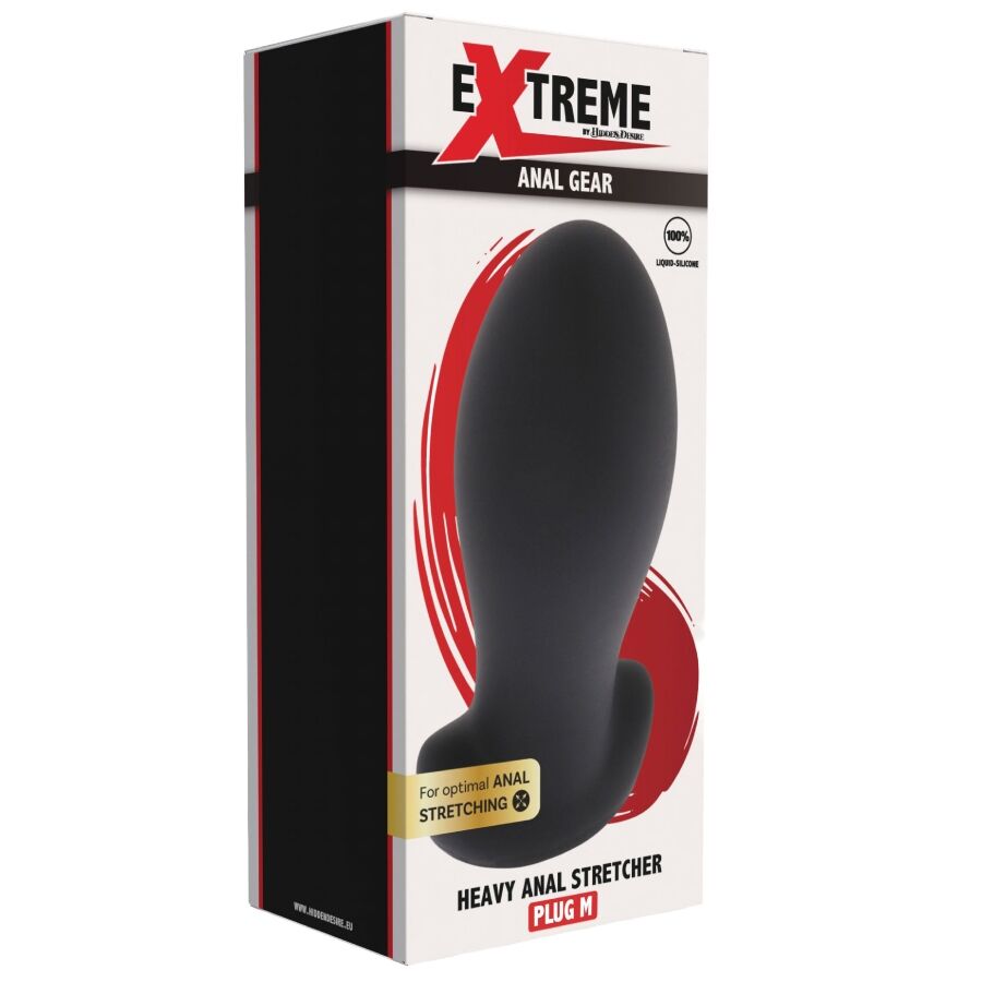 Plug Anal Heavy Stretcher Extreme Taille M - Hidden Desire - HIDDEN DESIRE