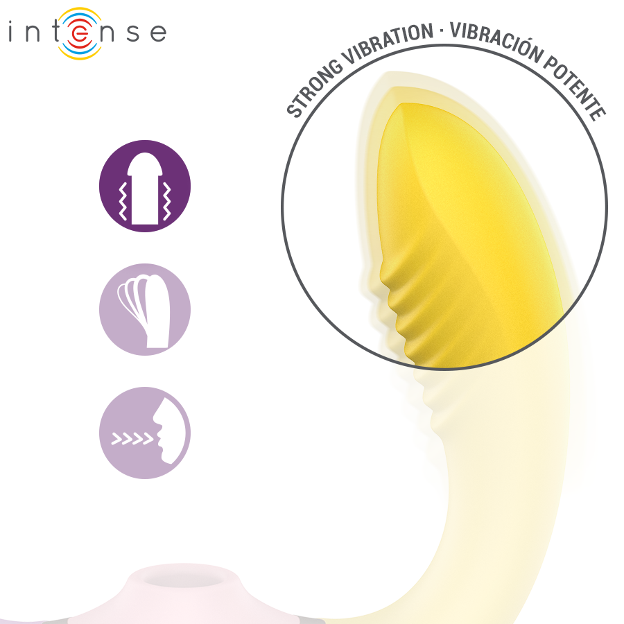 Stimulateur Succion & Vibration 3 en 1 Willow - Intense High Tech