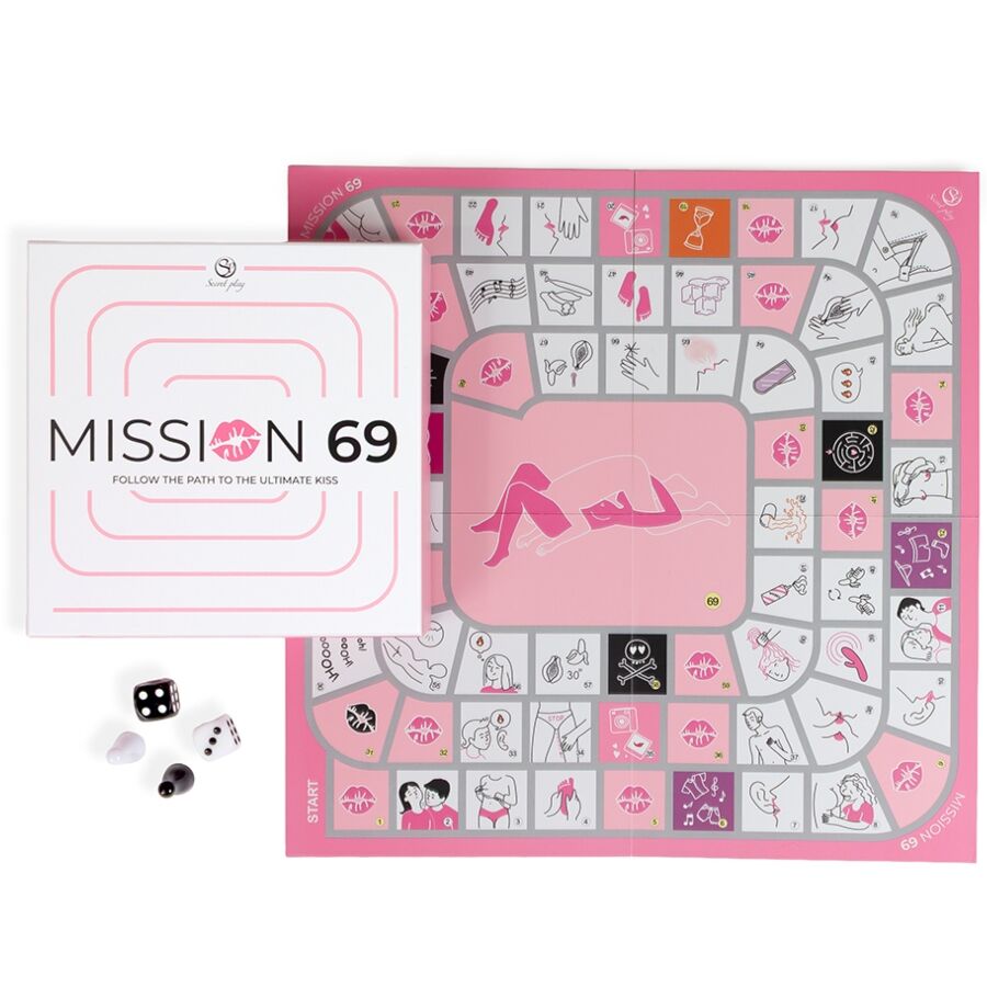 Jeu de Société Érotique Mission 69 pour Couples - Secretplay