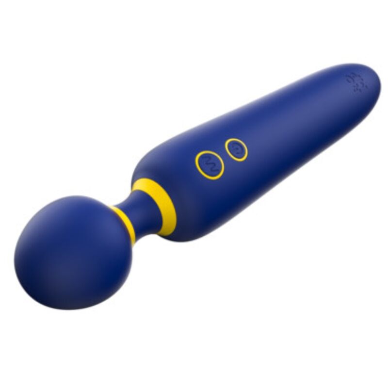 Baguette Vibrante Flip Silencieuse 10 Modes Bleue - ROMP