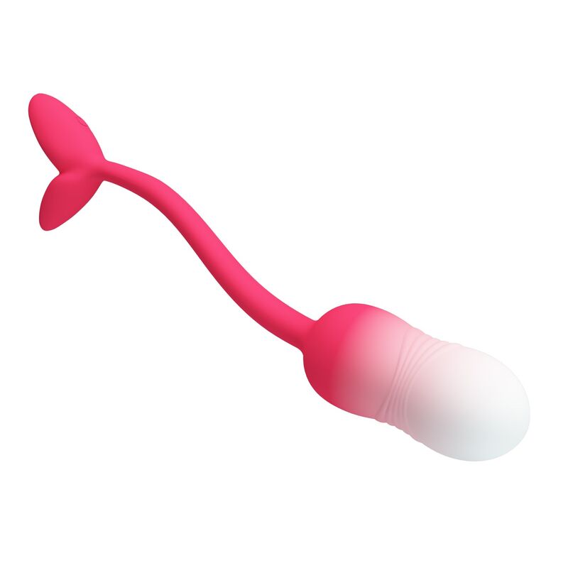 PRETTY LOVE - Å'UF VIBRANT CONTRÔLABLE PAR APPLICATION PULSEN 12 FONCTIONS RECHARGEABLE PAR USB ROSE