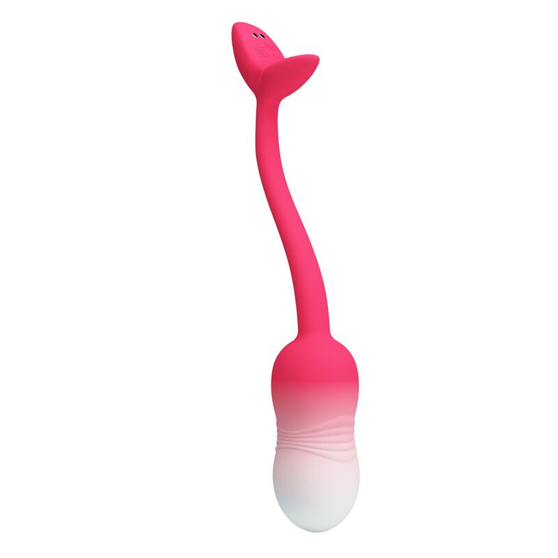 PRETTY LOVE - Å'UF VIBRANT CONTRÔLABLE PAR APPLICATION PULSEN 12 FONCTIONS RECHARGEABLE PAR USB ROSE