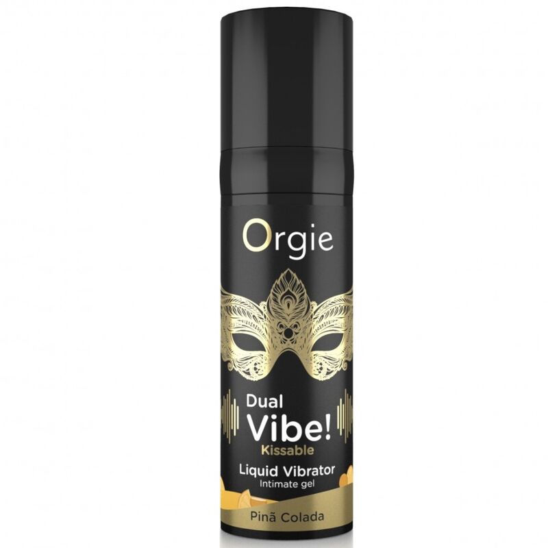 ORGIE - DOUBLE VIBE! VIBRATEUR LIQUIDE KISSABLE PIÑA COLADA 15 ML