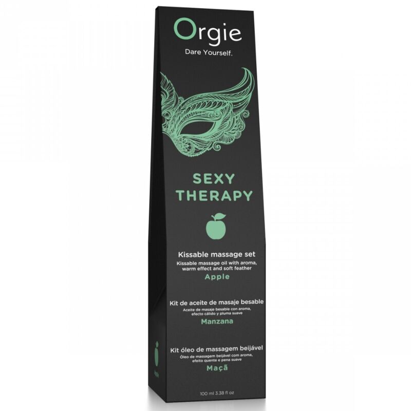 ORGIE - COFFRET DE MASSAGE POUR LES LÈVRES APPLE KISSABLE 100 ML