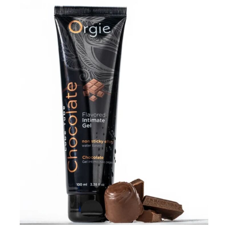 ORGIE - TUBE DE LUBRIFIANT CHOCOLAT GEL INTIME À BASE DE EAU 100 ML