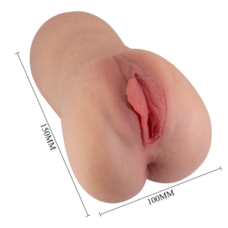 PRETTY LOVE - JESSAMINE MASTURBATEUR VAGIN RÉALISTE EN SILICONE, COMPACT, NATUREL