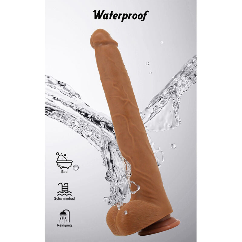 PRETTY LOVE - VIGGO GODEMICHET RÉALISTE DOUX AU TOUCHER 36,5 CM MARRON