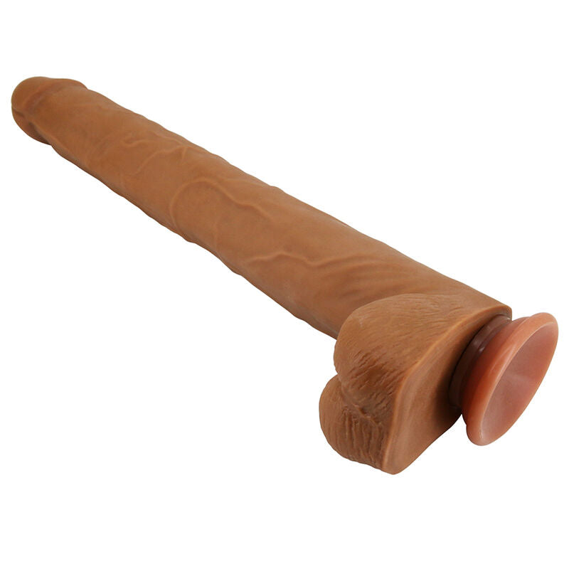 PRETTY LOVE - VIGGO GODEMICHET RÉALISTE DOUX AU TOUCHER 36,5 CM MARRON