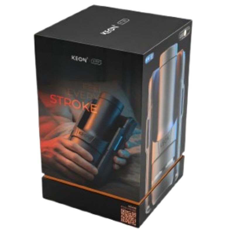 KIIROO - KEON 2 COMBO MASTURBATEUR AUTOMATIQUE INTERACTIF AVEC FEEL STROKER NOIR/BLEU