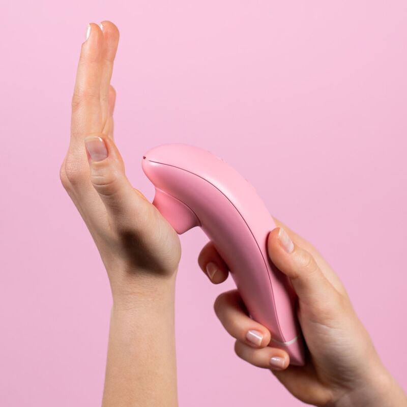 WOMANIZER - STIMULATEUR CLITORIAL À SUCCION ÉCOLOGIQUE PREMIUM - 12 NIVEAUX D'INTENSITÉ ROSE