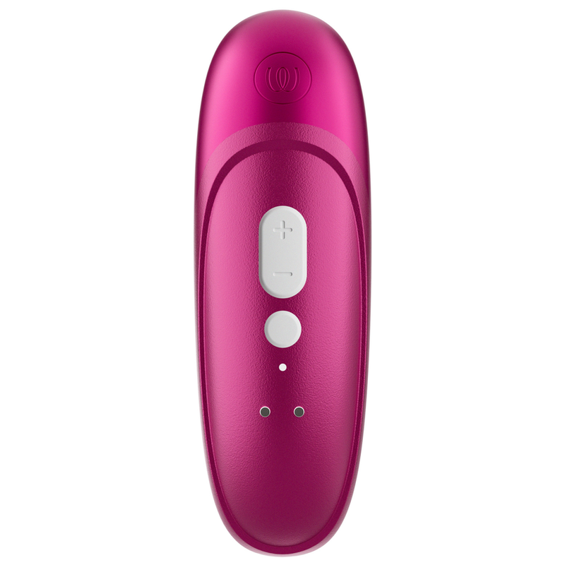WOMANIZER - STIMULATEUR CLITORIAL PRO À SUCCION 11 NIVEAUX D'INTENSITÉ ROSE VIBRANT