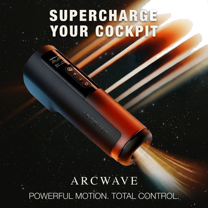 ARCWAVE - THRUSTER STROKER MASCULIN AUTOMATIQUE AVEC VA-ET-VIENT, ROTATION ET CONTRÔLE