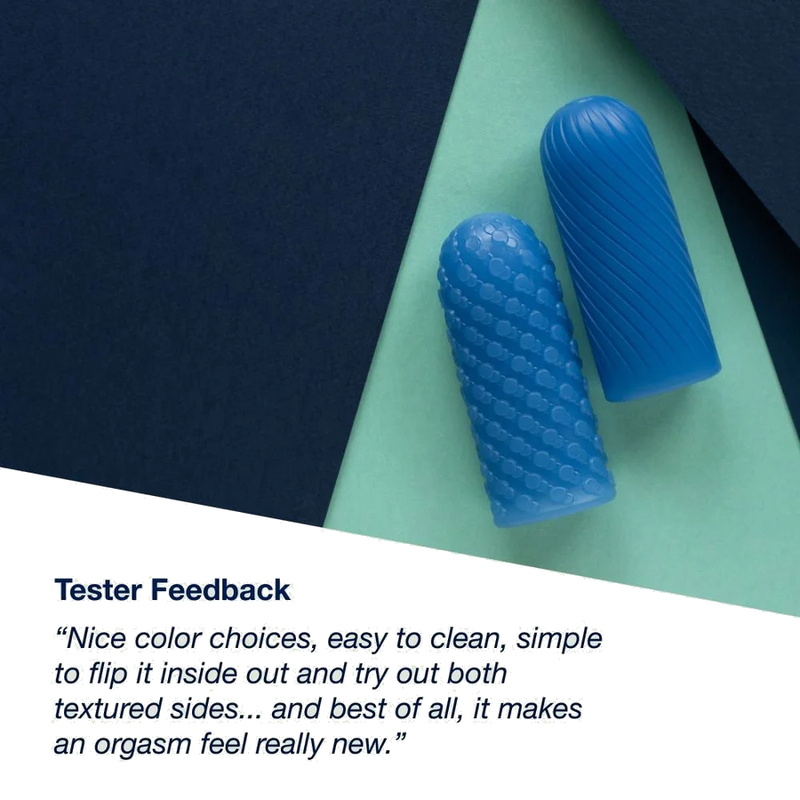 Arcwave Ghost Stroker Réversible Silicone Bleu