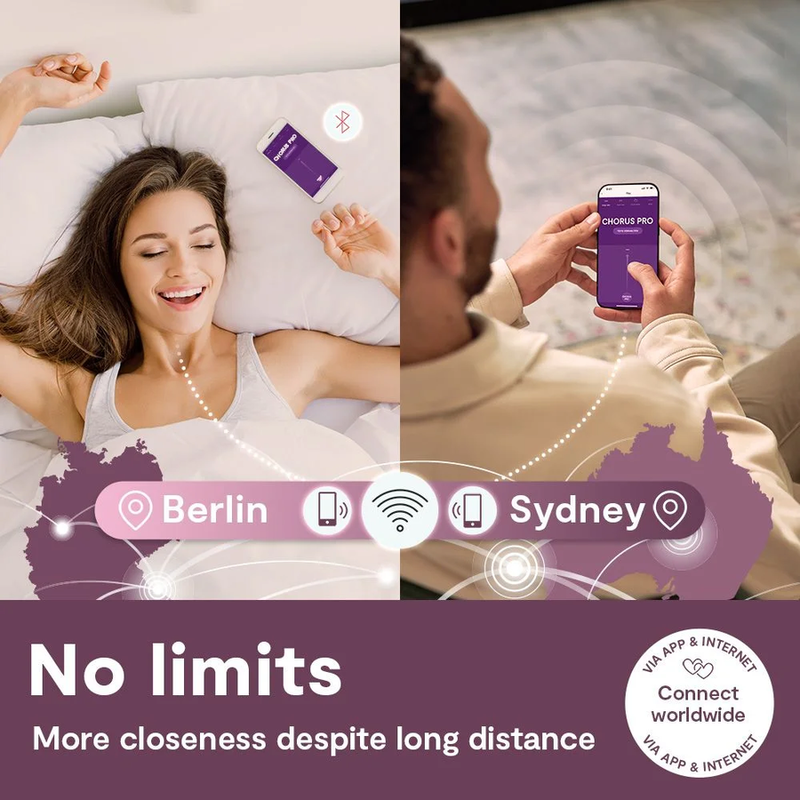 WE-VIBE - CHORUS PRO VIBRATEUR PREMIUM POUR COUPLES NOIR SATINÉ