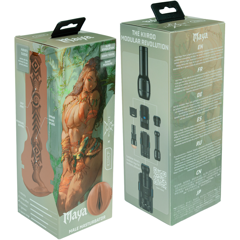 KIIROO - MAYA WILD LIFE MASTURBATEUR MASCULIN VAGINAL RÉALISTE