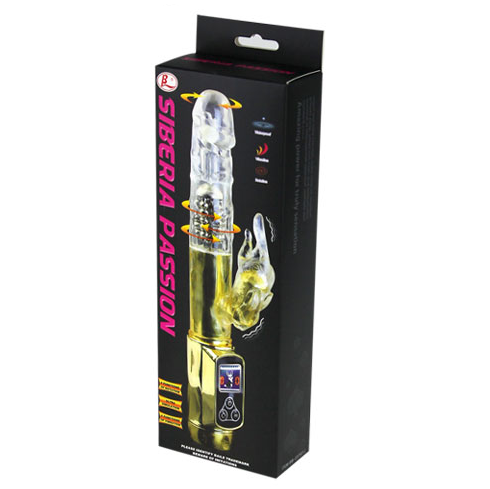 Baile Vibro rabbit avec billes rotatives Siberia Passion Or